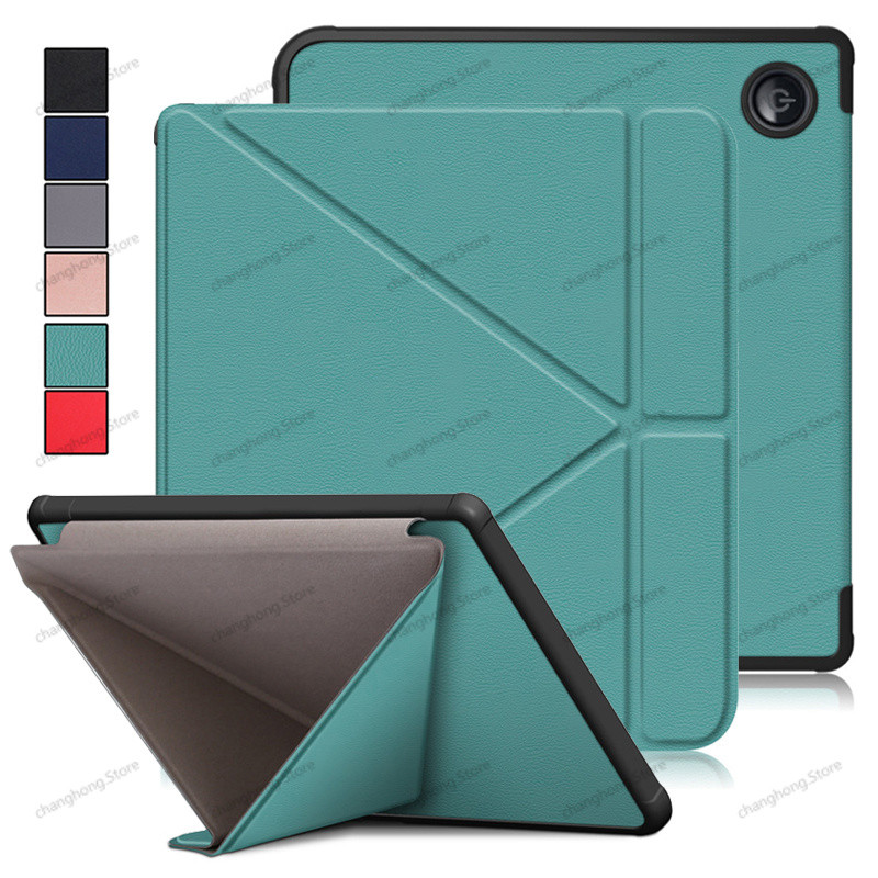 สําหรับFunda Kobo Sage 8 นิ้วN777/N778Kแม่เหล็กพับขาตั้งPUหนังสําหรับHesje Kobo Sageกรณี2021 Wake/Sl