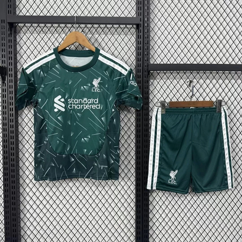 26-27 LIBERPOOL Club Jersey Home / ชุดเสื้อฟุตบอลเด็กผู้รักษาประตู #266110