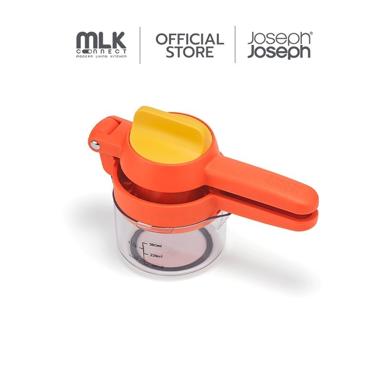 Joseph Joseph ที่คั้นน้ำพร้อมกระบอกเก็บ รุ่น JuiceMax สี Orange & Yellow N1000086