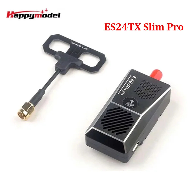 HB HappyModel ES24TX Slim pro Nano TX โมดูล 2.4G ExpressLRS ELRS พร้อม CNC Shell พัดลมระบายความร้อนส