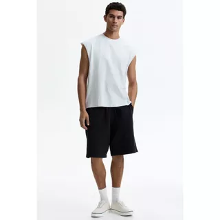 H&M(เอชแอนด์เอ็ม) เสื้อกล้ามผ้าฝ้ายทรงสบาย ผู้ชาย 1344897_1