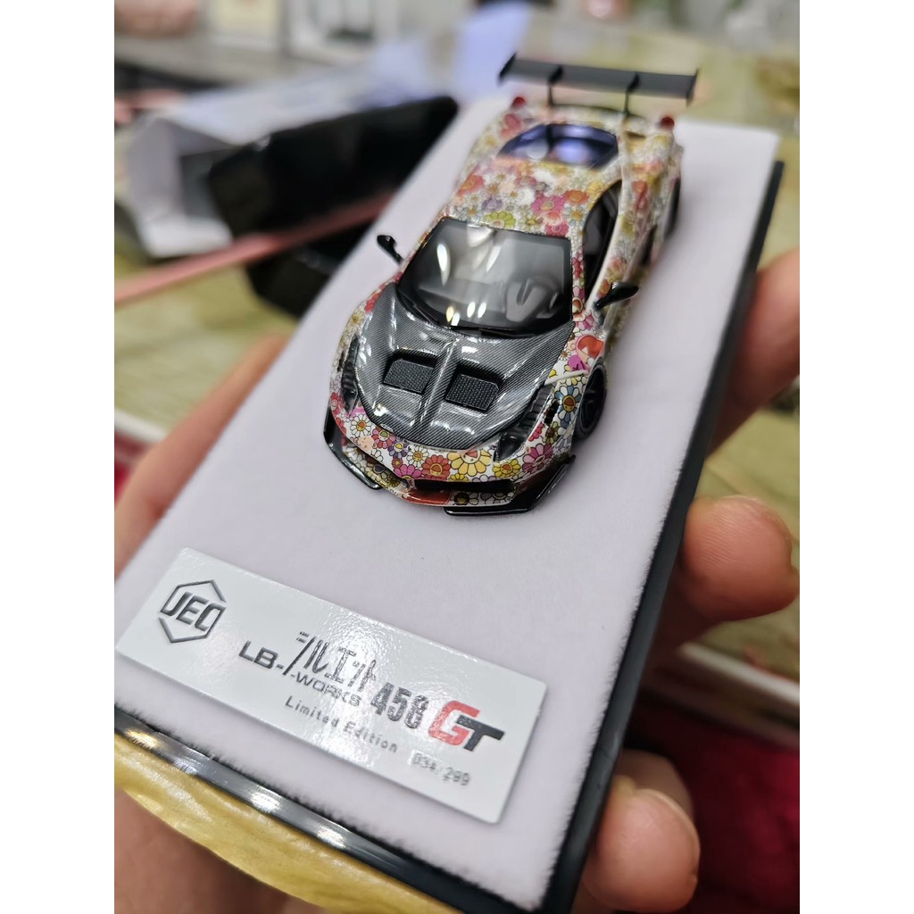JEC Ferrari 458LBWKGT ภาพวาดดอกทานตะวัน