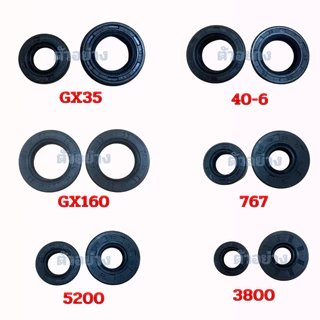 ซีลข้อเหวี่ยง เครื่องยนต์ GX35 / GX160 / 40-6 / 5200 / 767 / 3800 อะไหล่เครื่องยนต์ พร้อมส่ง