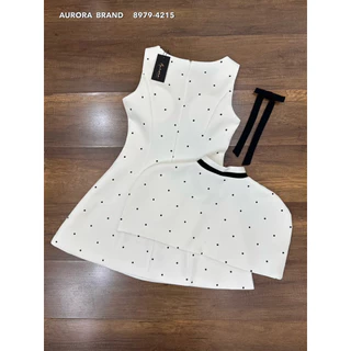 พร้อมส่ง XS-2XL⚡️AR 8979 ชุดเซตลายจุด เดรส+ผ้าคลุม+เข็มกลัดโบว์ สวยหรูสไตล์สาวเวียด2026 #งานตามหา