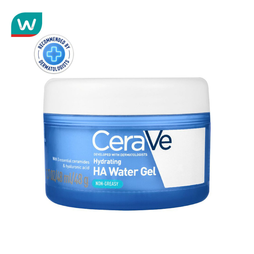 Cerave เซราวี ไฮเดรตติ้ง ไฮยาลูรอนิค แอซิด วอเตอร์ เจล 48 กรัม