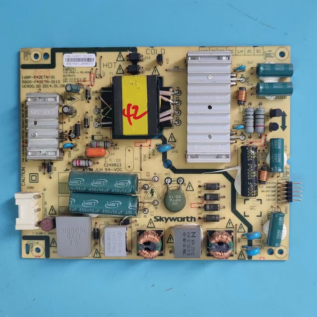 Chuangwei 42E361W 42E5CHR 42X5 40E5ERS 42E360E Power Board 168P-P42ETN-01