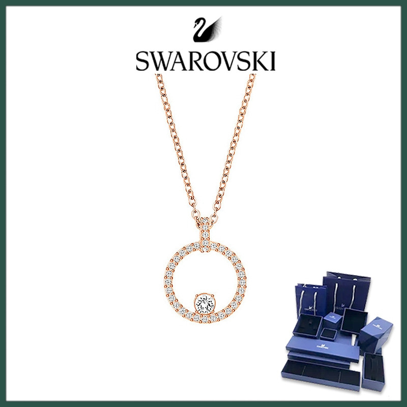 Swarovski ความคิดสร้างสรรค์สร้อยคอผู้หญิงเครื่องประดับเครื่องประดับ Niche หรูหรา Clavicle Chain ของข