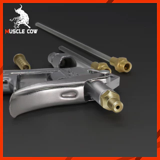 MUSCLE COW ปืนฉีดลม ชุดปืนฉีดลม 5 ตัว/ชุด ปืนยิงลม 3 ปาก พร้อมข้อต่อ
