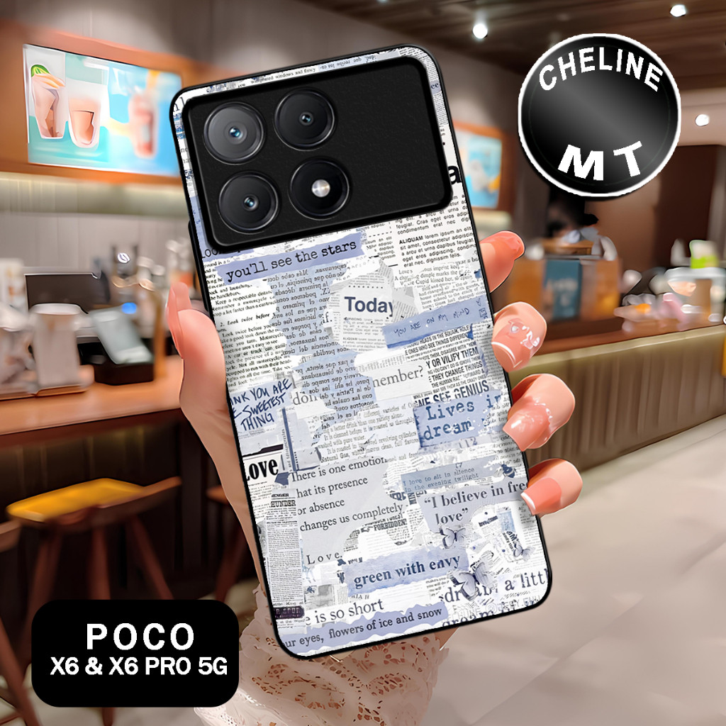 ( ER 10 ) กรณี POCO X6 5G l M6 PRO 4G l กรณีซิลิคอน XIAOMI REDMI NOTE 13 4G l 5G l NOTE 13 PRO 4G l 