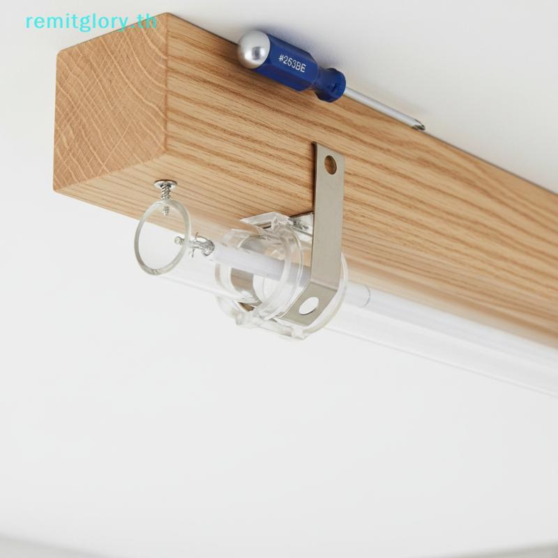 Remitglory T5 T8 LED รอบหลอดนีออนพลาสติก Bule Connector คลิปคงที่ผู้ถือที่ปลอดภัยสําหรับนิทรรศการขาย