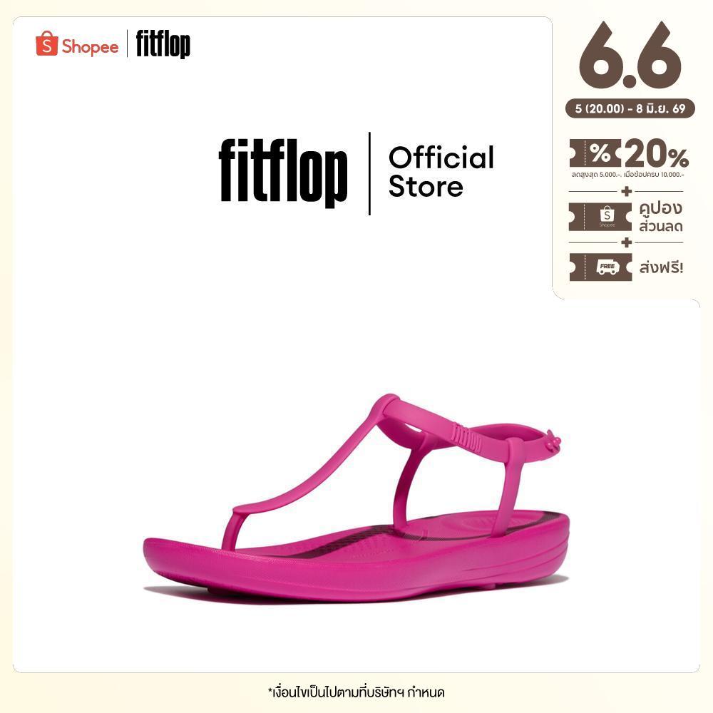 FITFLOP iQUSHION SPLASH T-STRAP รองเท้าแตะผู้หญิง รุ่น JD8-D56 สี PURPLE