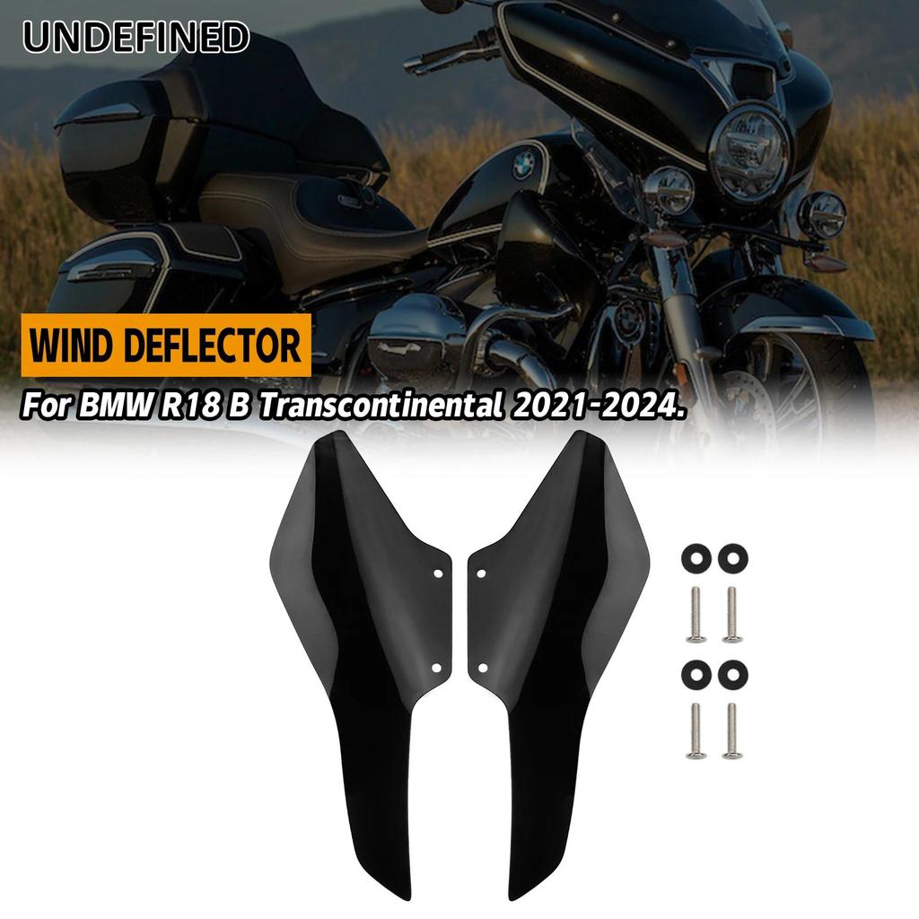 B Motorcycle Wind Deflector Leg Protector Side Fairing Windshield Fits For BMW R 18 B R18B Bagger R1