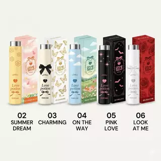น้ำหอมเลิฟโพชั่นแพคเกตเก่า ของแท้เซลล์ล้างสต็อค Love Potion เหลือ5 กลิ่น เติมสต็อคเท่าที่มี ของแท้