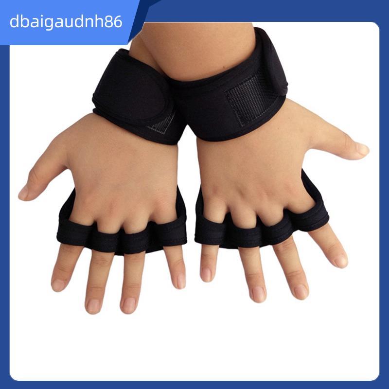 READY STOCKXL Training Sport Gloves Gym Hand Wrist Gloves for Men Women Workout Gloves Black A