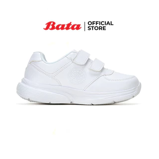 Bata บาจา Bubble Gummer รองเท้านักเรียนชาย แบบสวมปรับขนาดได้ มีให้เลือก 2 สี ดำ/ขาว