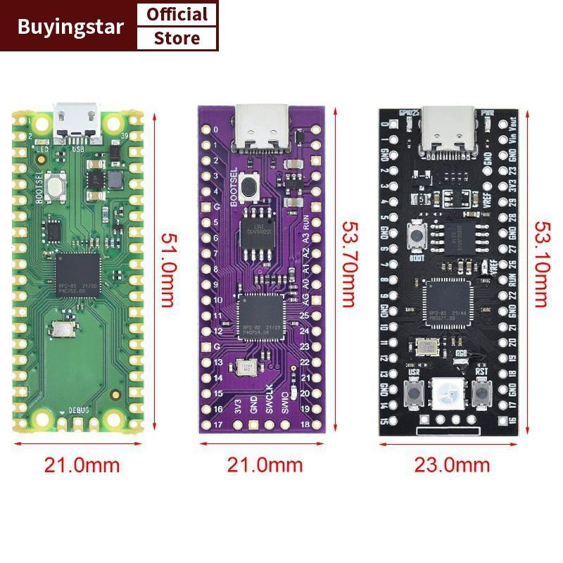 ZCX RP2040 Core Board, USB-C, 4MB/8MB/16MB สําหรับ Raspberry Pi Pico Microcontroller VO