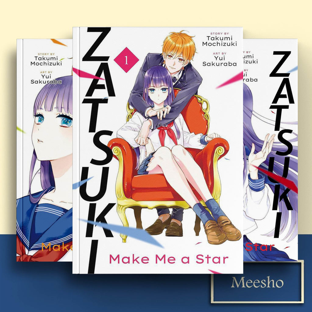 Zatsuki: Make Me a Star, Vol. 1-3 ( Manga Comic ) โดย Yui Sakuraba (อังกฤษ/อินโดนีเซีย)