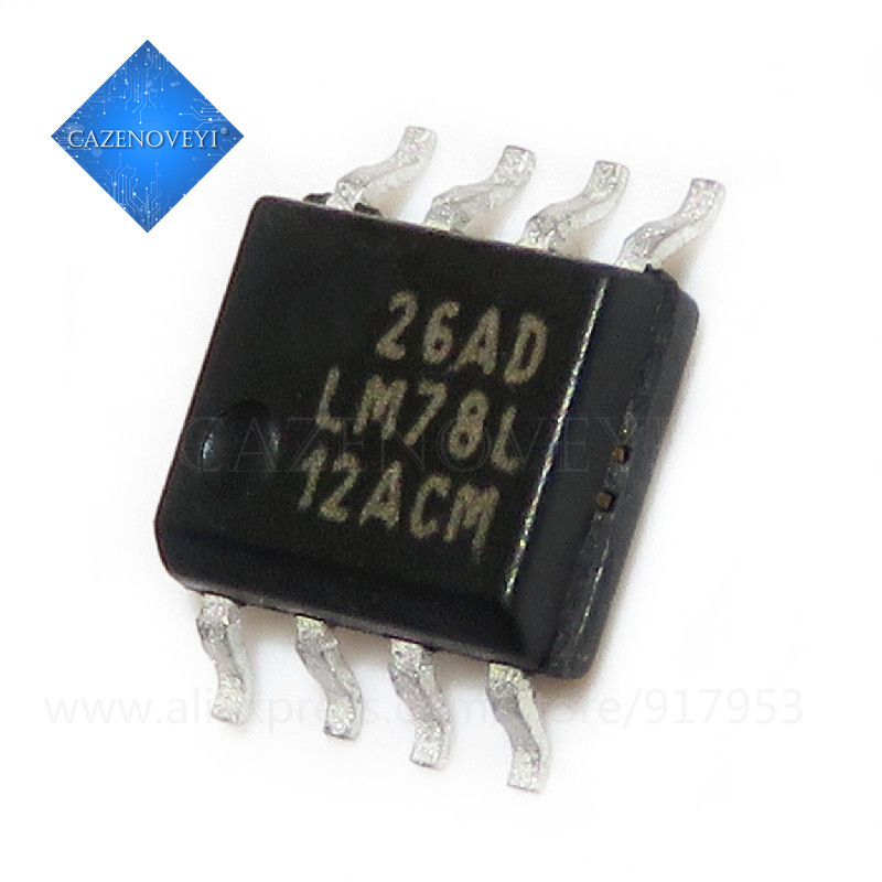 10 ชิ้น 78L12A 78L12 79L12A 79L12 LM78L12ACM SOP-8 ชิป