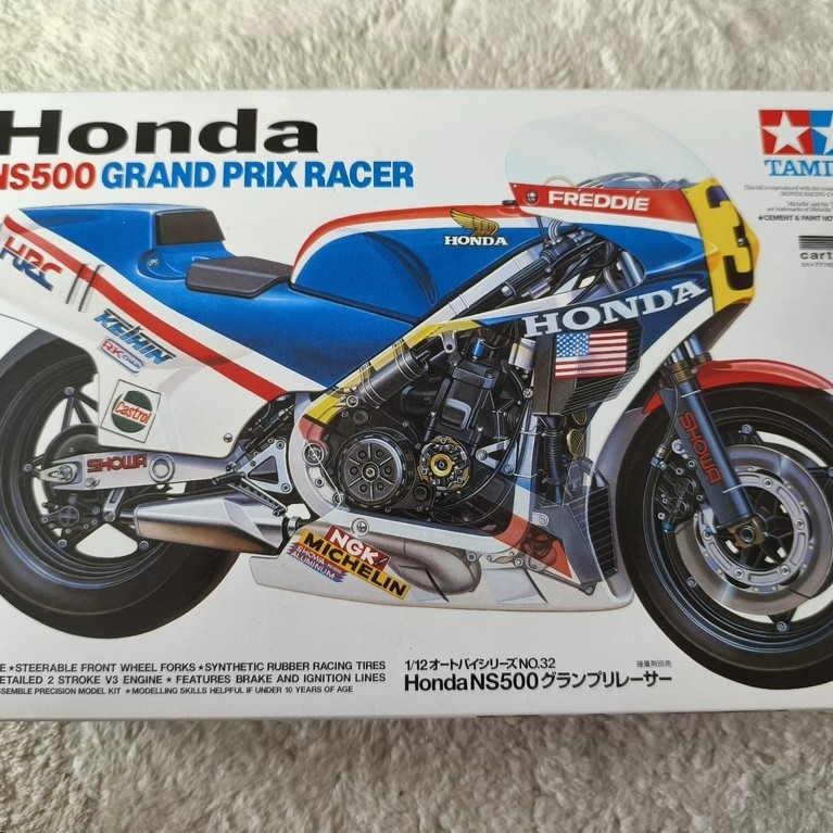 [ใหม่ในเดือนพฤษภาคม] Tamiya 14032 Honda NS500 สติ๊กเกอร์น้ําคลับ Replica C ใหม่ล่าสุด Non-Remote