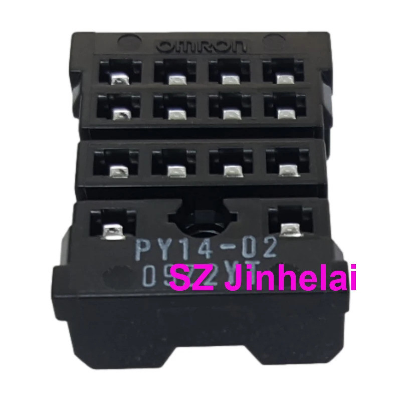 10pcs แท้ PY14-02 PT14-0 14Pin รีเลย์เชื่อมซ็อกเก็ต PY08-02 PT08-0 8Pin ซ็อกเก็ต