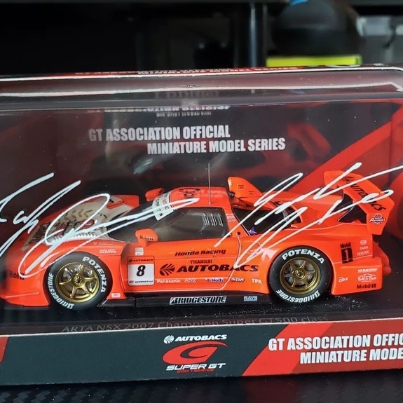 [มาใหม่ล่าสุด]% jj1/43 ebbro gt500 2007 nsx Championship Pack 43 Car Model honda arta nsx super gt50