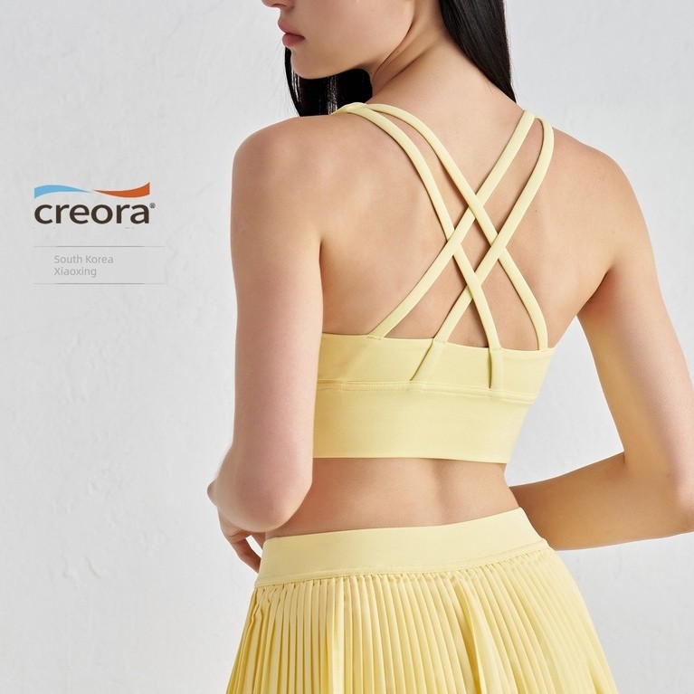 sport bra sport bar ผู้หญิง บราสำหรับวิ่งดีไซน์สวยด้านหลัง.Cross kemi