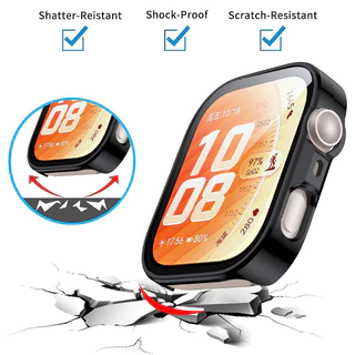 กรณีกันชนแก้วนิรภัย for Huawei Watch Fit 5 4 3 / 5 Pro /4 Pro ป้องกันหน้าจอป้องกัน Gores อุปกรณ์เสริมป้องกันการตกของ PC