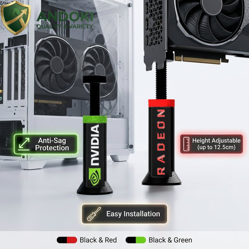 ขาค้ำการ์ดจอปรับได้ แบบแม่เหล็ก ที่ตั้งการ์ดจอ GPU support กราฟิกการ์ด