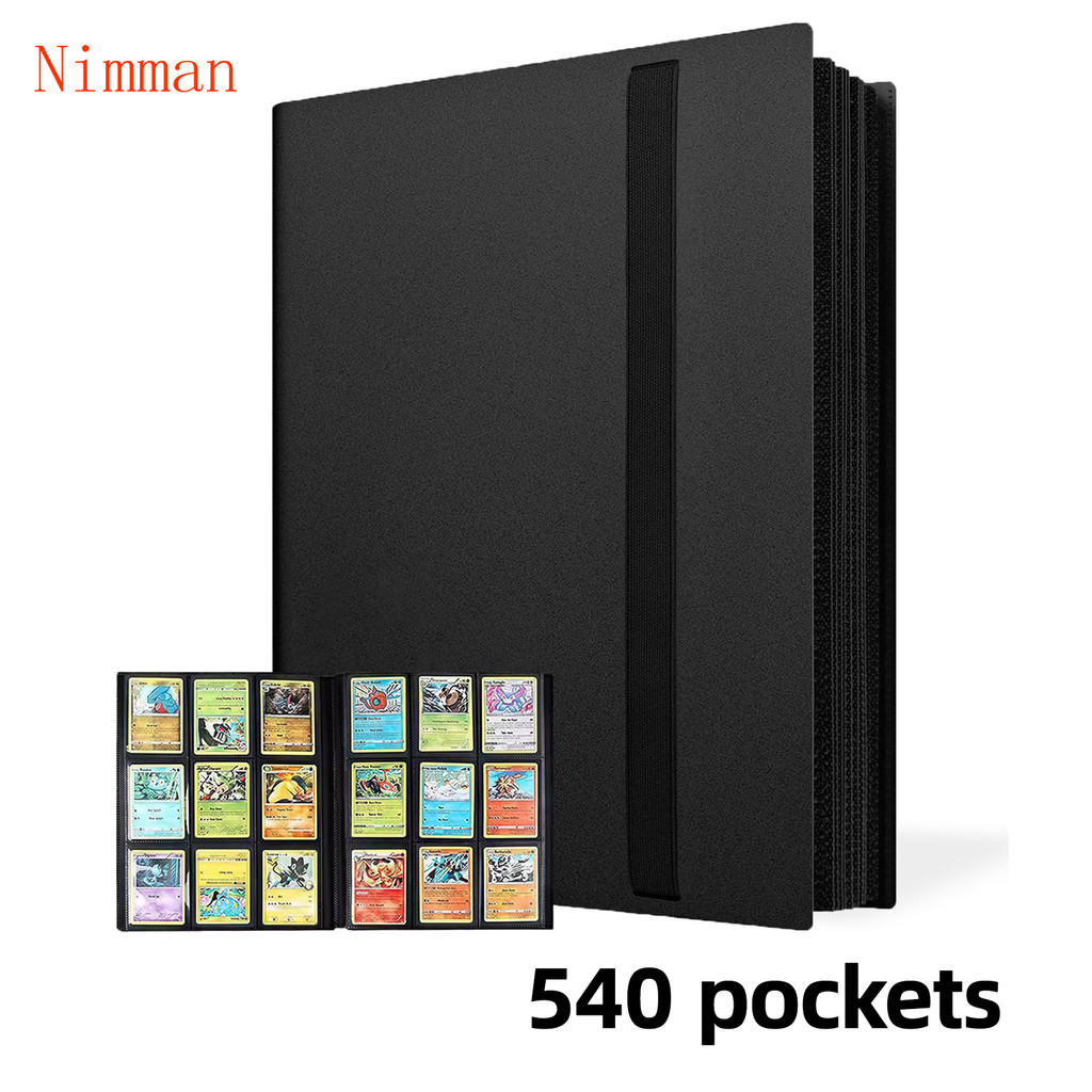 【ได้รับใน 1-3 วัน 🔥】แฟ้มสะสมการ์ด สมุดใส่การ์ด แฟ้มใส่การ์ด 9 ช่อง ใส่ได้ 540ใบ