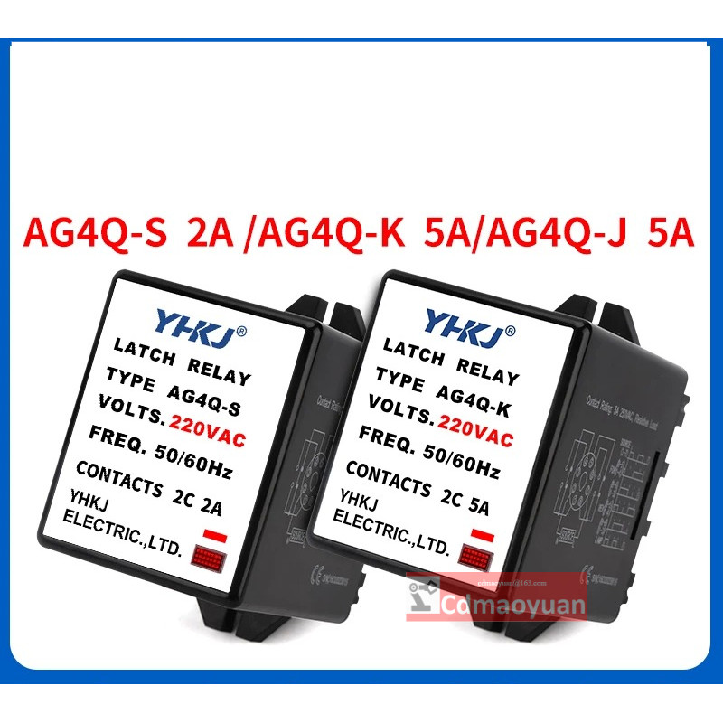 AG4Q-J มอเตอร์คู่อัตโนมัติสลับล็อครีเลย์ตัวควบคุมมอเตอร์ AG4Q-K AG4Q-S 220V
