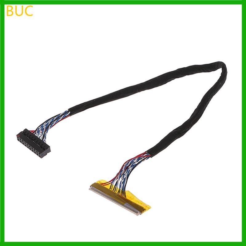 BUC Universal FIX 30 Pin 1ch 6bit LVDS สาย 26 ซม.สําหรับ 14 1-15 6 นิ้วแผง LCD