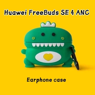ความนิยม สําหรับ Huawei FreeBuds SE 4 ANC กรณีปลอกซิลิโคนอ่อนนุ่มหูฟังคอลเลกชันกรณี Anti-fall การ์ตูน NO.2