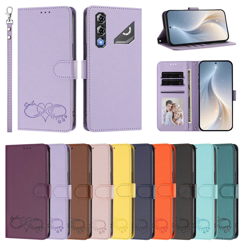 พรีเมี่ยมหนังสําหรับ ZTE ใบมีด A35 A55 A35E Nubia S2 Lite S2R S2E A507ZT A504ZT V80 Max Optus X Pro 