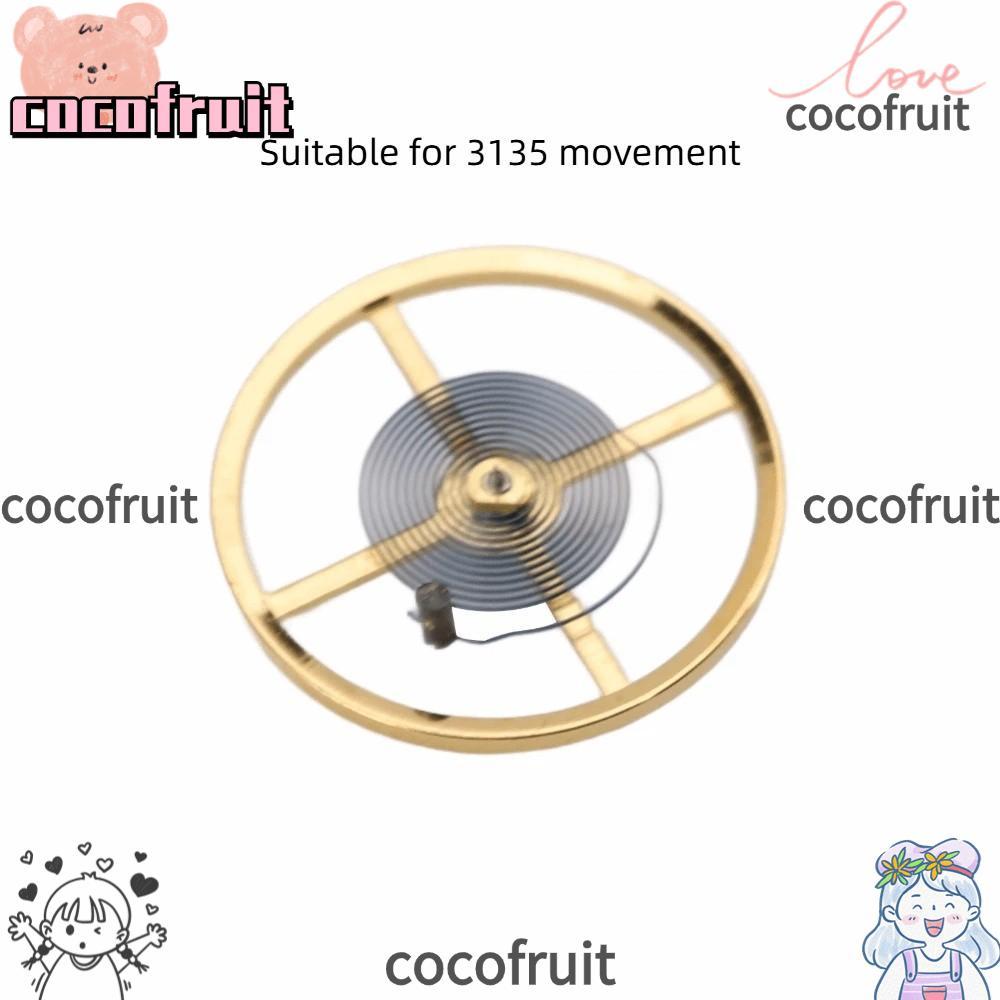 COCOFRUIT Balance Wheel, 3135 รุ่น Blue Hairspring, ทนทาน Precision Complete Mechanical Movement Par