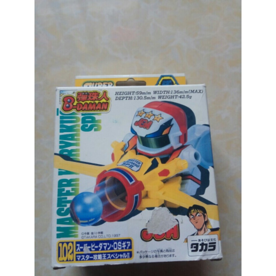 🔥ของแท้ใหม่เอี่ยม Takara Out-of-Print Ready Stock Old Pinball Man Pinball Shot 102/94 Silver Mist Pi