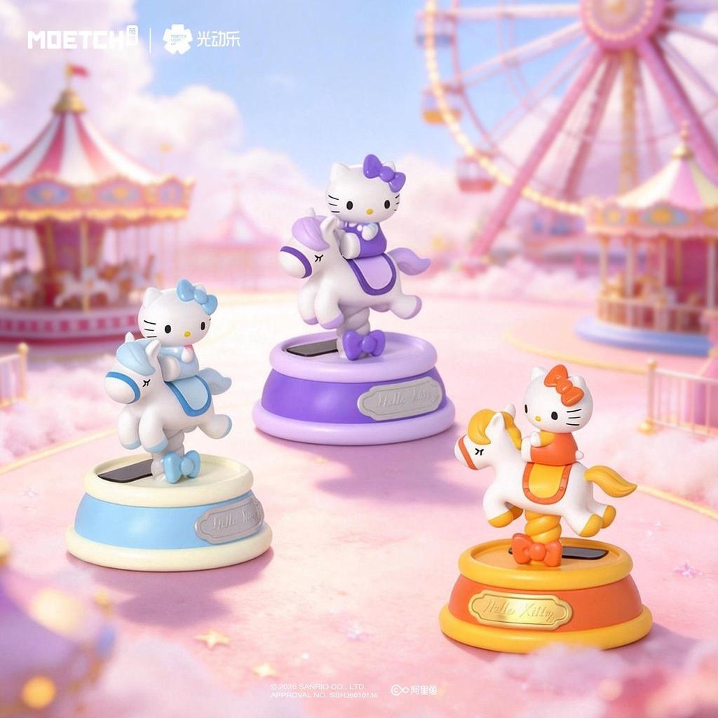 [คลังสินค้าพร้อม] HelloKitty Childlike Pony Series อินเทรนด์เล่นเดสก์ท็อปตกแต่งสไตล์น่ารักสร้างสรรค์
