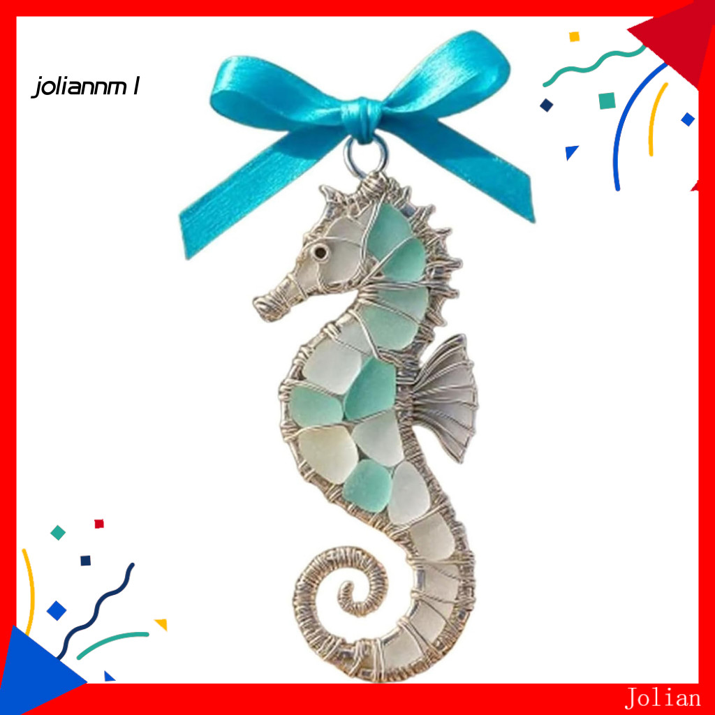 [JM] Frosted Sea Glass Charm Handcrafted Sea Glass จี้รถ Ocean Design Sea Turtle Octopus Seahorse Beach Decor เครื่องประดับที่ไม่ซ้ํากัน Coastal เครื่องประดับสําหรับนักซื้อทางตะวันออกเฉียงใต้