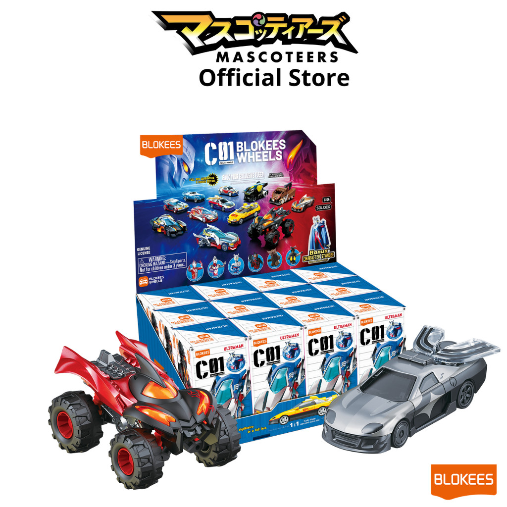 Blokees Wheels กล่องสุ่ม(เดี่ยว) - Ultraman 75605 - C01 Ultraman Galaxy Power ของแท้ นำเข้า 100%
