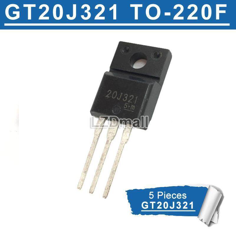 5pcs 20J321 TO220F GT20J321 TO-220F 20A/600V IGBT ทรานซิสเตอร์ใหม่เดิม