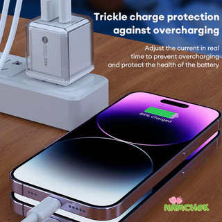 【NK】ที่ชาร์จเร็ว 30W สำหรับสมาร์ทโฟน พอร์ต USB + Type-C-NK