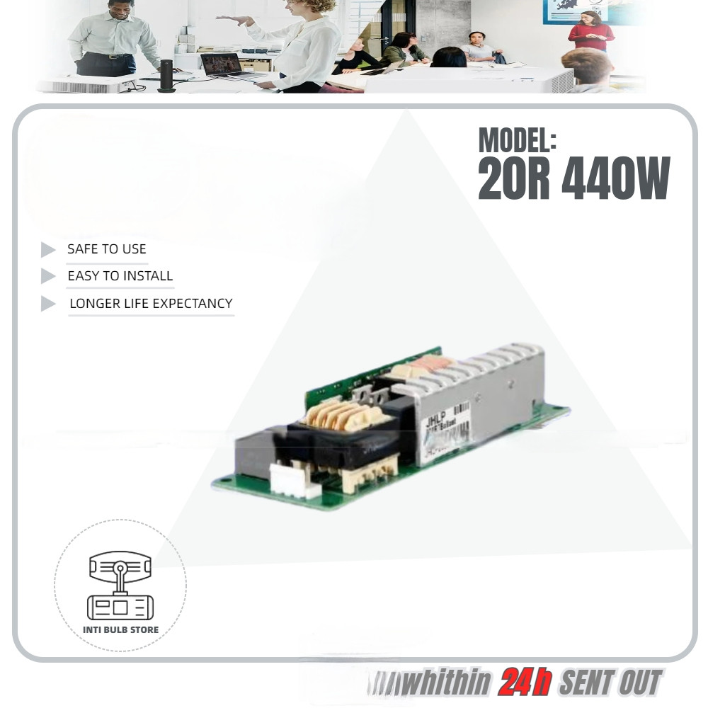 20R 440W Ballast/แหล่งจ่ายไฟMoving Head Beamโคมไฟหลอดไฟสําหรับ20R 440WSharpy Beam/Moving Head Spot L