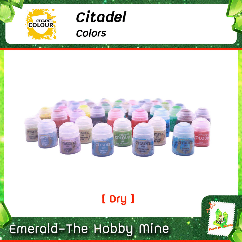 [ ส่งฟรี 🔥 ] Citadel - Color [ Dry ] สีสำหรับทาโมเดล Warhammer สีโมเดล สีอะคริลิคสำหรับทาโมเดล