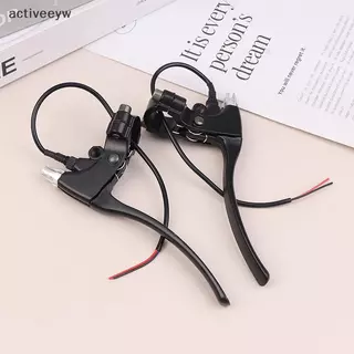 Activeeyw] 1 คู่ E-Bike คันเบรคหลังรถจักรยานไฟฟ้าเบรคมือจับขี่จักรยานจักรยานอุปกรณ์เสริมขี่เบรคเครื่องมือใหม่