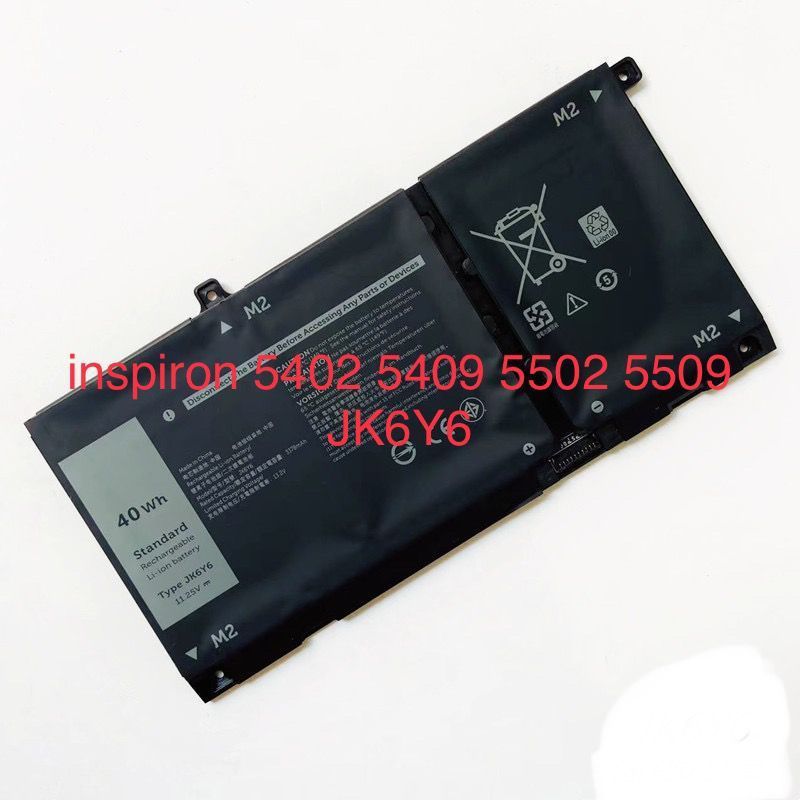 เหมาะสําหรับแบตเตอรี่แล็ปท็อป Dell Latitude15 3510 3410 C5KG6 5301 5401 JK6Y6