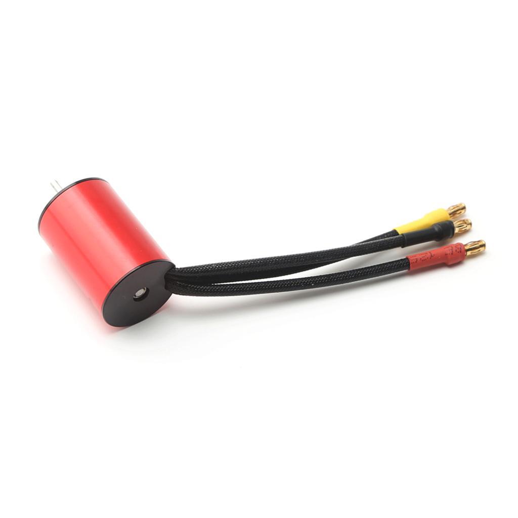 Banana_pie-th HUIOP 1/14 RC car Motor S2430 7200KV Brushless กันน้ำสำหรับ HSP 1/16 1/18 รถบรรทุก