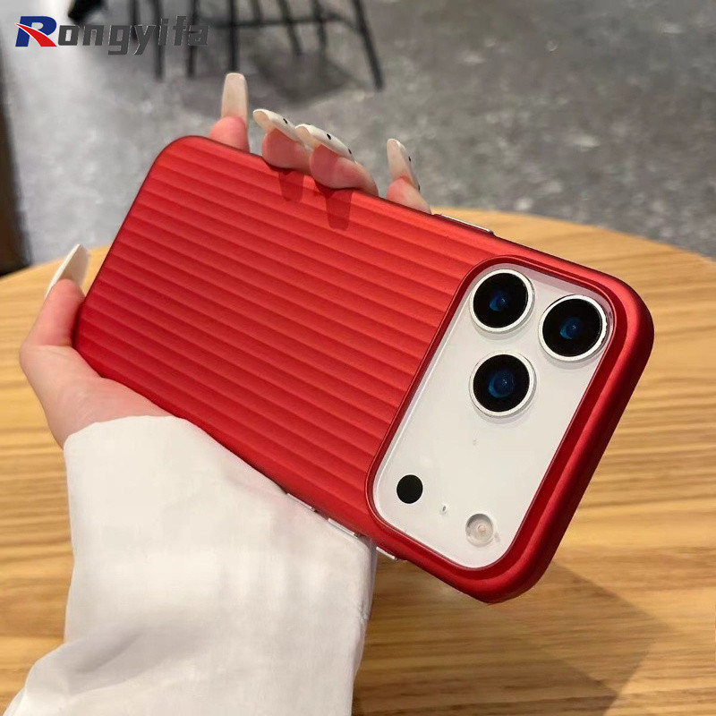 3D ลูกฟูกเคสโทรศัพท์สําหรับ Xiaomi Poco X8 Pro Max X7 F8 F7 Ultra F6 F5 Pro 5G สีเมทัลลิคปลอกหรูหราเรียบง่ายธุรกิจฮาร์ดปกหลัง