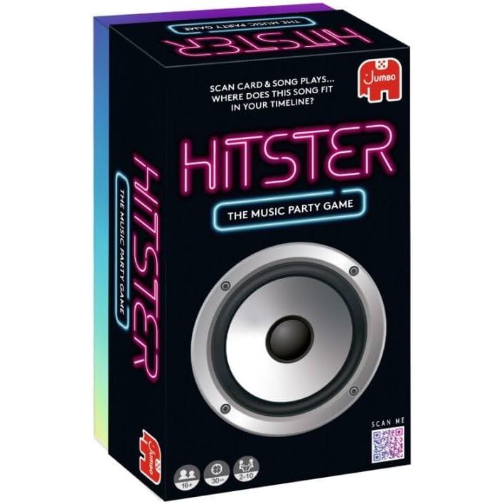 Hitster - การ์ดเกม The Music Fun Party Quiz ผู้เล่น 2-10 คน - 300 Plus Iconic Music Hits
