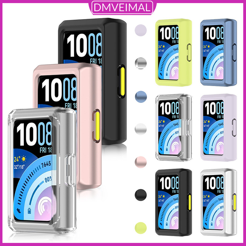 เคส PC แข็งมีรู กรอบกันชน ปกป้องหน้าจอ ไม่รวมฟิล์มกระจก for Smartwatch Huawei Band 11 11 Pro / Huawei Band 10 9 8 NFC