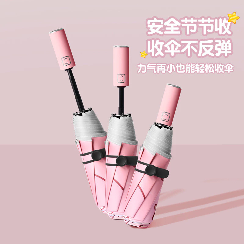 ร่มพกพา ร่มสนาม ร่มพับอัตโนมัติ ร่มเด็ก การ์ตูน thumbnail 6