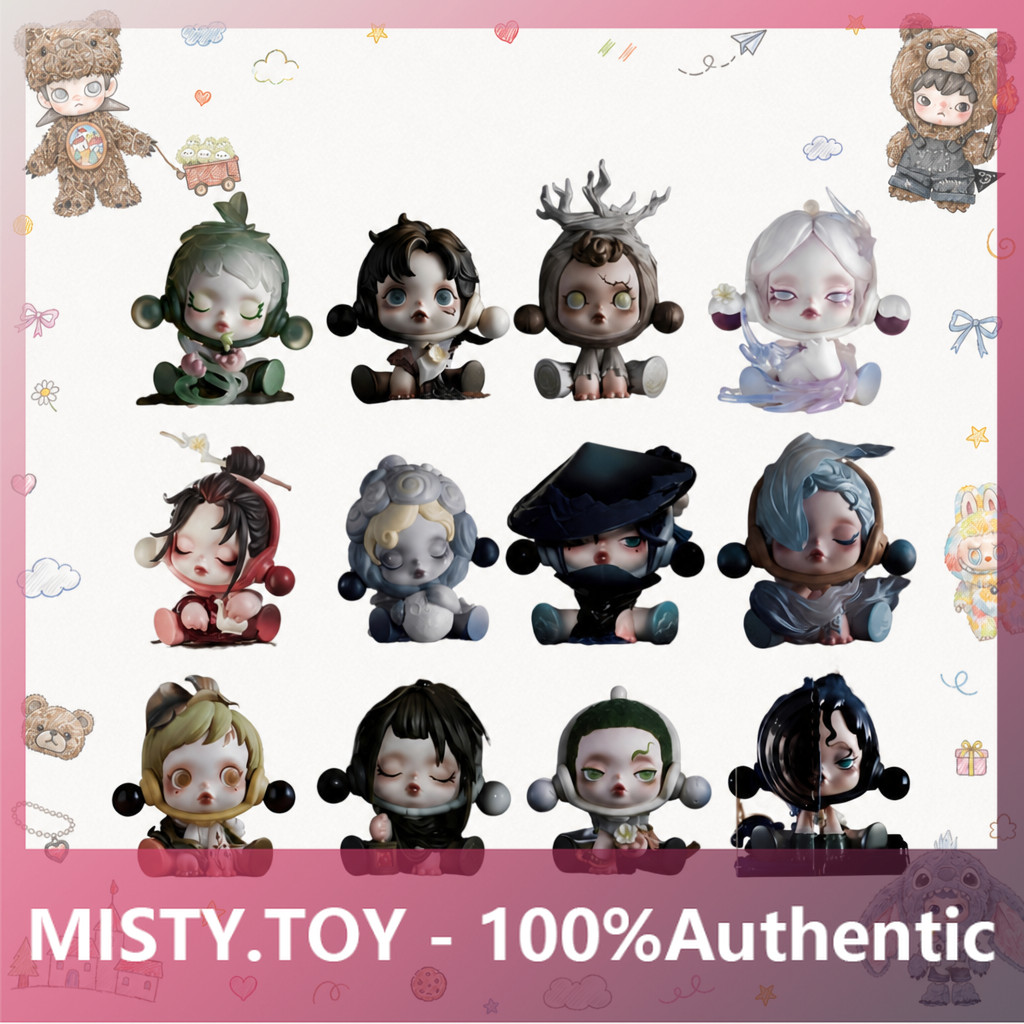 POPMART SKULLPANDA POPMART SKULLPANDA POPMART SKULLPANDA Series Mystery Box ของขวัญของแท้